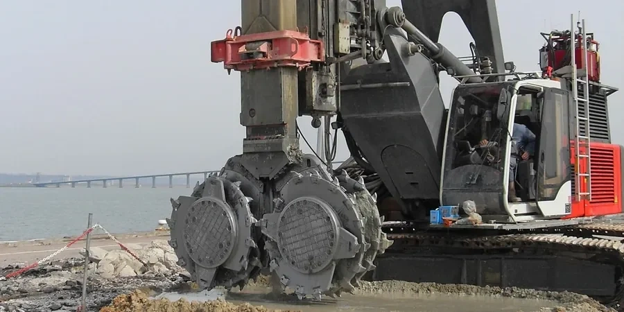Image illustrative de Conception de Deep Soil Mixing (DSM) à Albi