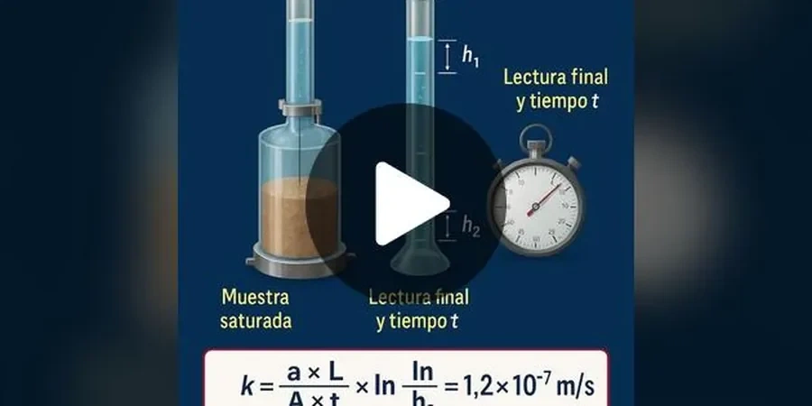 Image illustrative de Essai de perméabilité en laboratoire (charge variable/constante) à Albi